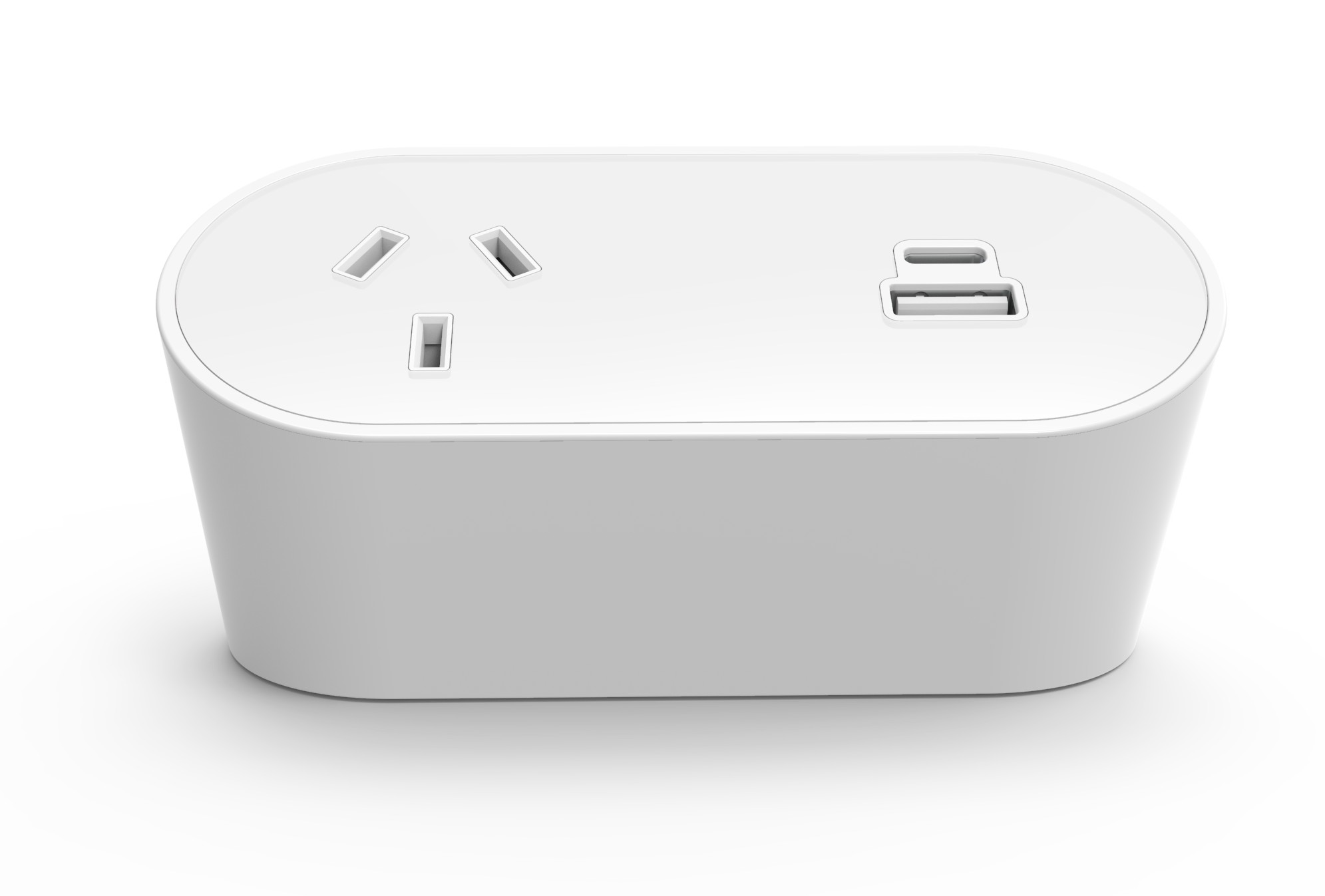 Nova Duo Above Desk Power Rails